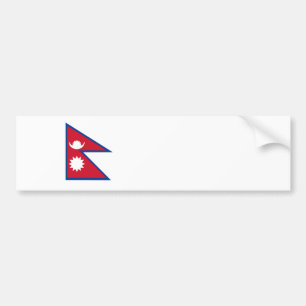 Autocollant De Voiture symbole de nation de drapeau de pays du Népal