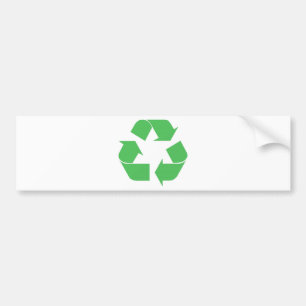 Autocollant De Voiture Symbole de recyclage