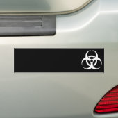 Autocollant De Voiture Symbole de risque biologique (En voiture)