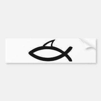 Autocollant De Voiture symbole jésus amusant