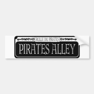 Autocollant De Voiture Symbole métallique de l'allée de Pirates