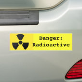 Autocollant De Voiture Symbole radioactif (En voiture)