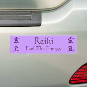 Autocollant De Voiture Symbole Reiki Sentez L'Énergie