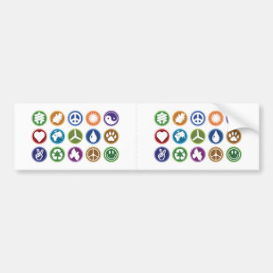 Autocollant De Voiture Symboles d'Eco