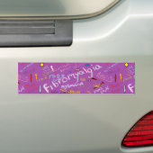 Autocollant De Voiture Symptômes de fibromyalgie (En voiture)