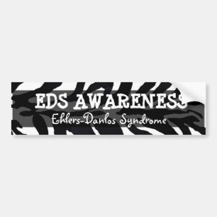 Autocollant De Voiture Syndrome EDS Ehlers-Danlos Bumper Sticker