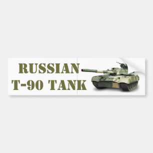 AUTOCOLLANT DE VOITURE T-90 RUSSE
