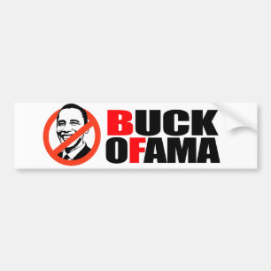 Autocollant De Voiture T-shirt d'Anti-Obama - mâle Ofama