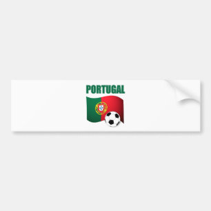 Autocollant De Voiture T-shirt de coupe du monde du Portugal