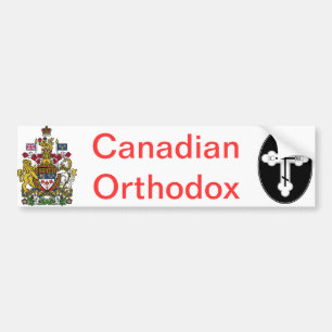 Autocollant De Voiture T-shirts orthodoxe canadien et plus…