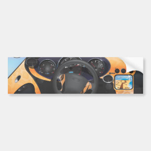 Autocollant De Voiture Tableau de bord de voiture de sport