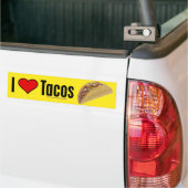 Autocollant De Voiture Tacos d'amour (Sur camion)
