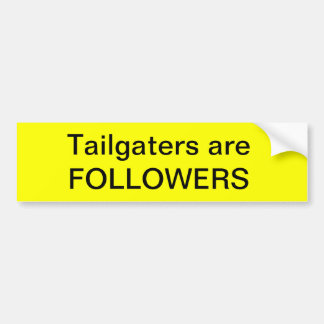 Autocollant De Voiture Tailgaters sont des DISCIPLES