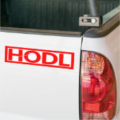 Autocollant De Voiture Tampon Hodl (Sur camion)
