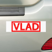 Autocollant De Voiture Tampon Vlad (En voiture)
