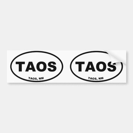 Autocollant De Voiture Taos (Devant)