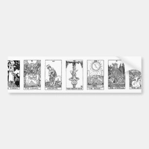 Autocollant De Voiture tarot antique