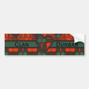 Autocollant De Voiture Tartan d'écossais de Dunbar