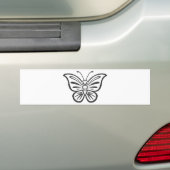 Autocollant De Voiture Tatouage frais de papillon (En voiture)