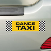 Autocollant De Voiture Taxi de danse (ballet) (En voiture)