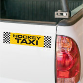 Autocollant De Voiture Taxi d'hockey (Sur camion)