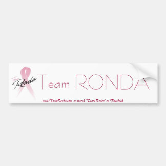 Autocollant De Voiture team_ronda, équipe RONDA, www.TeamRonda.com ou s…