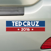 Autocollant De Voiture Ted Cruz 2016 (En voiture)