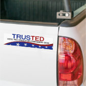 Autocollant De Voiture Ted Cruz FAIT CONFIANCE (Sur camion)