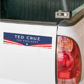 Autocollant De Voiture Ted Cruz pour le président (Sur camion)