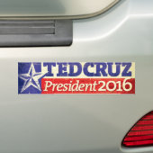 Autocollant De Voiture Ted Cruz pour le Président adhésif pour pare-chocs (En voiture)