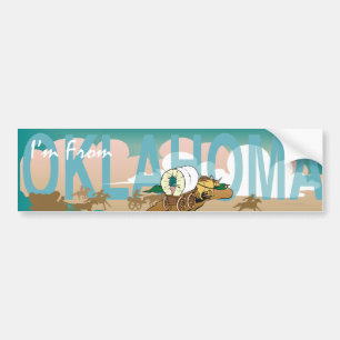 Autocollant De Voiture TEE I'm From Oklahoma