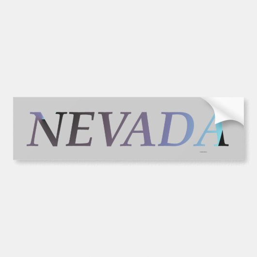 Autocollant De Voiture TEE Nevada (Devant)
