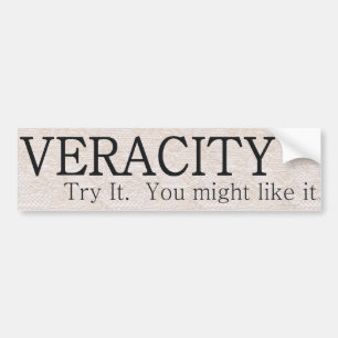 Autocollant De Voiture TEE Veracity
