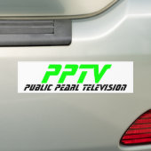 Autocollant De Voiture Télévision publique de perle (En voiture)