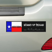 AUTOCOLLANT DE VOITURE TENEZ LE TEXAS ! (En voiture)