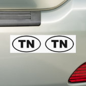 Autocollant De Voiture Tennessee TN (En voiture)