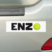Autocollant De Voiture Tennis Enzo (En voiture)