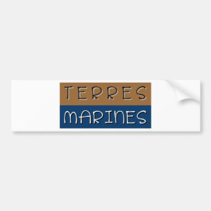 Autocollant De Voiture Terres marines