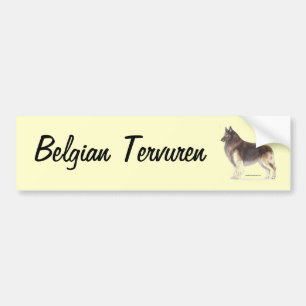 Autocollant De Voiture Tervuren belge