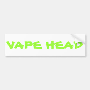 AUTOCOLLANT DE VOITURE TÊTE DE VAPE