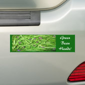 Autocollant De Voiture Têtes de haricots verts ! (En voiture)