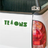 Autocollant De Voiture Tétons (Sur camion)