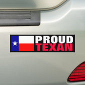 Autocollant De Voiture Texan fier (En voiture)