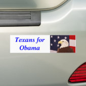 Autocollant De Voiture Texans pour l'adhésif pour pare-chocs 2012 d'Obama (En voiture)