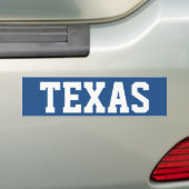 Autocollant De Voiture Texas (En voiture)