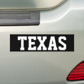 Autocollant De Voiture Texas (On Car)