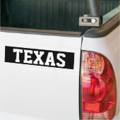 Autocollant De Voiture Texas (On Truck)