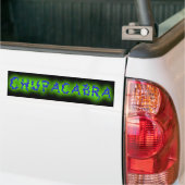 Autocollant De Voiture Texte de Chupacabra (Sur camion)