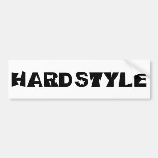 Autocollant De Voiture texte de style dur