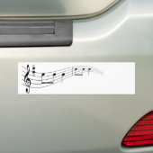 Autocollant De Voiture texte musical (En voiture)